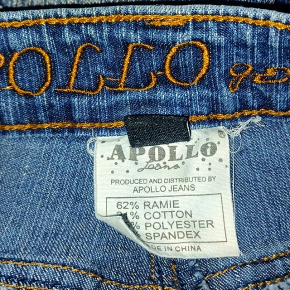 Apollo Jean Denim Wide Leg Jeans - Picture 6 of 6